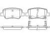 Bremsbelagsatz, Scheibenbremse Brake Pad Set:04466-05040